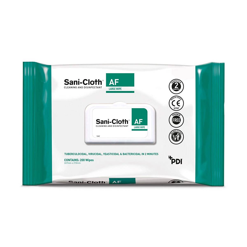 Sani-Cloth AF | Universal Disinfectant Wipes | Flow Wrap | Pack of 200