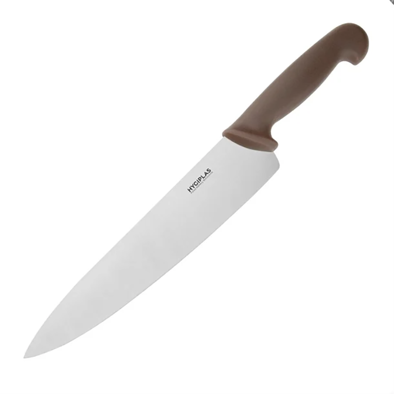 Hygiplas Cooks Knife | Brown | 25cm | Single