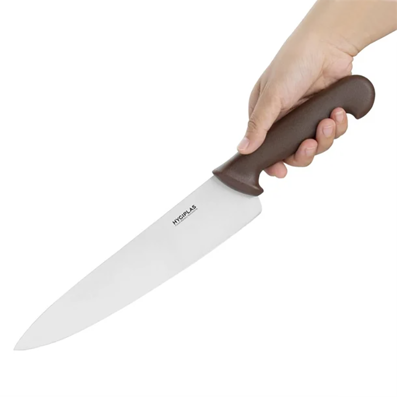 Hygiplas Cooks Knife | Brown | 25cm | Single (1)