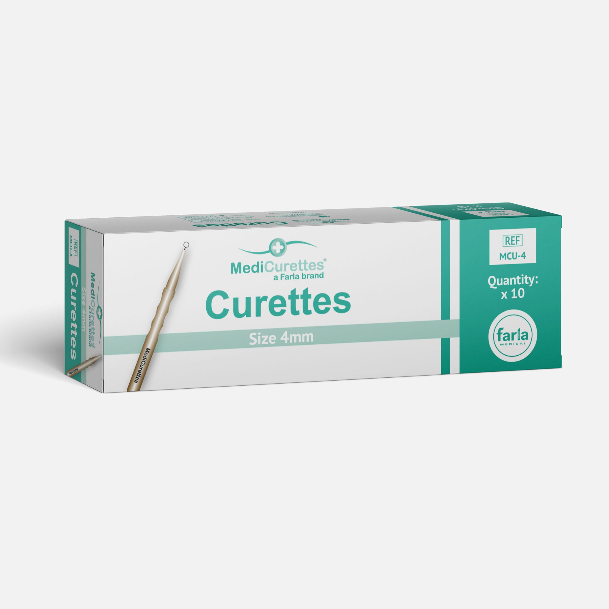 MediCurettes Ring Curettes | 4mm | Pack of 10 (1)