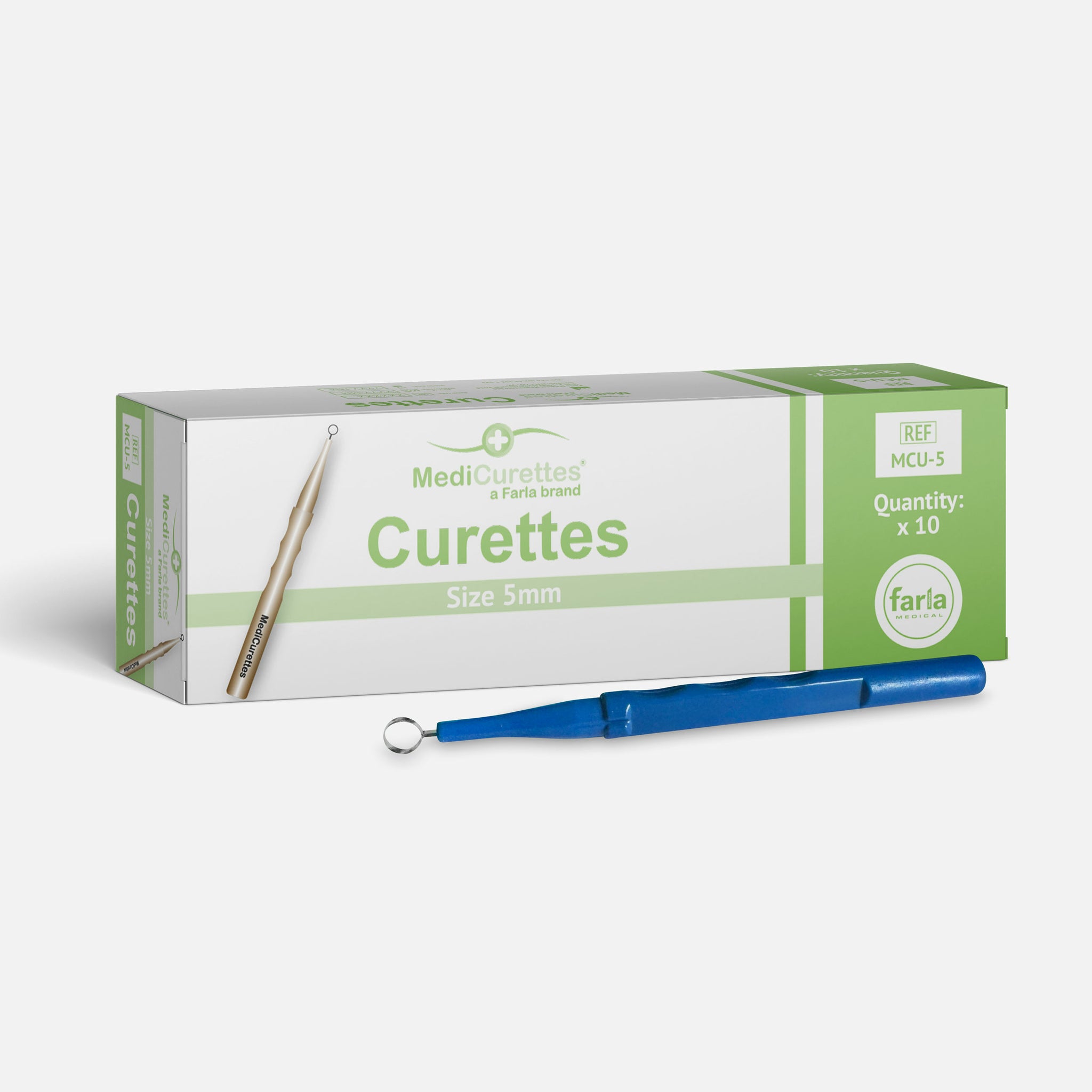 MediCurettes Ring Curettes | 5mm | Pack of 10
