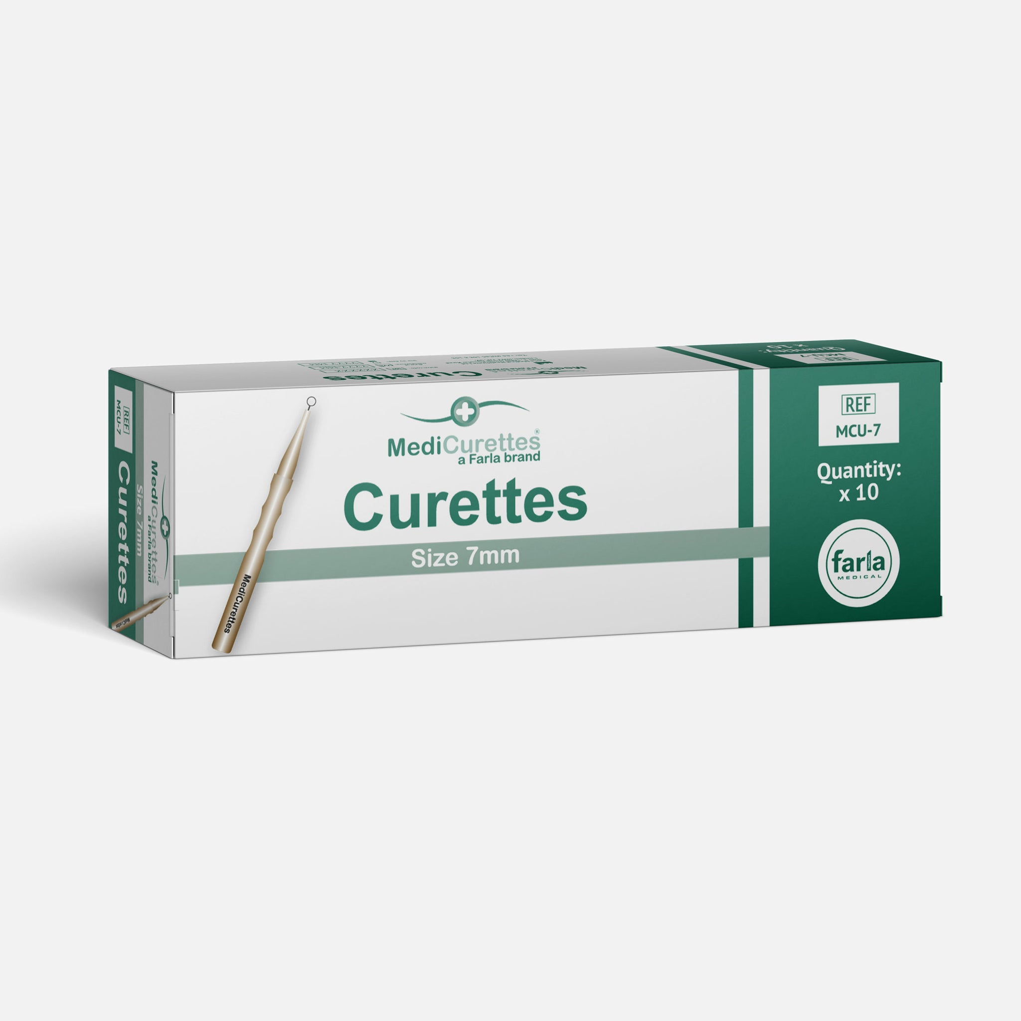 MediCurettes Ring Curettes | 7mm | Pack of 10 (1)