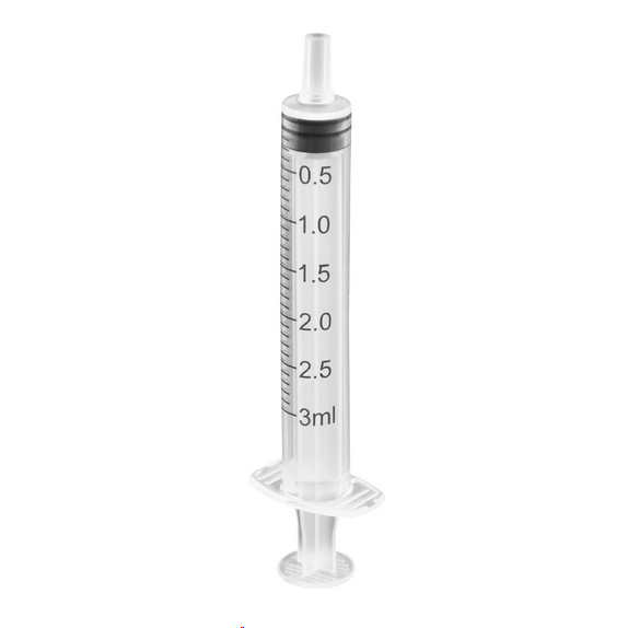 Unifine Luer Slip Central Tip Syringe | 3mL | Pack of 100