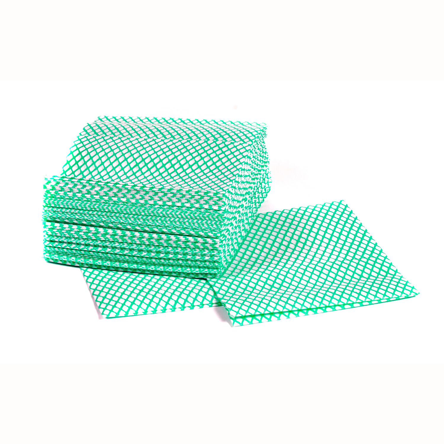 All Purpose Disposable Cloths | Green | Pack of 50