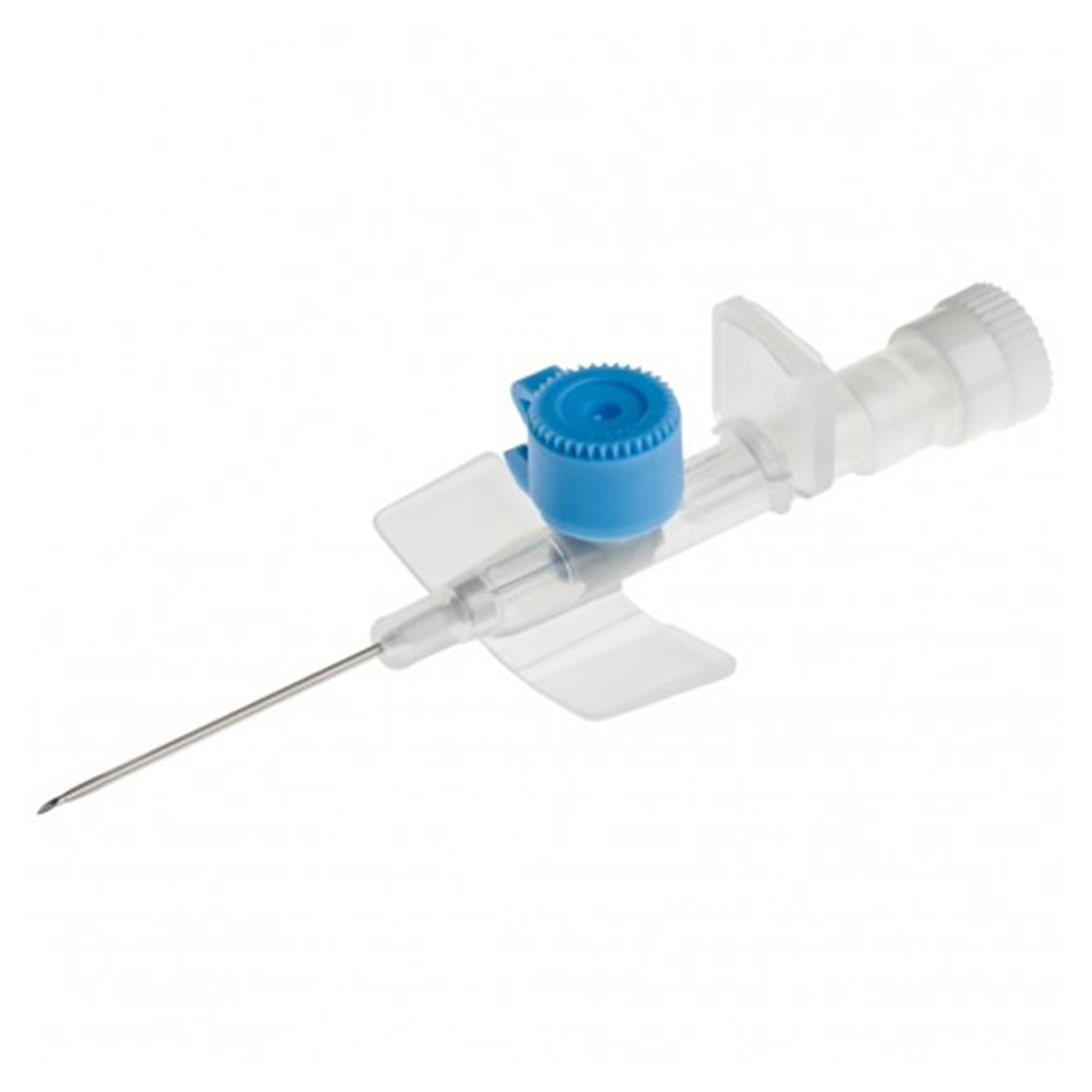 BD Venflon Pro Peripheral IV Cannula with Injection Port | Blue x 22G x 25 x 0.8mm | Pack of 50 | Short Expiry Date (1)