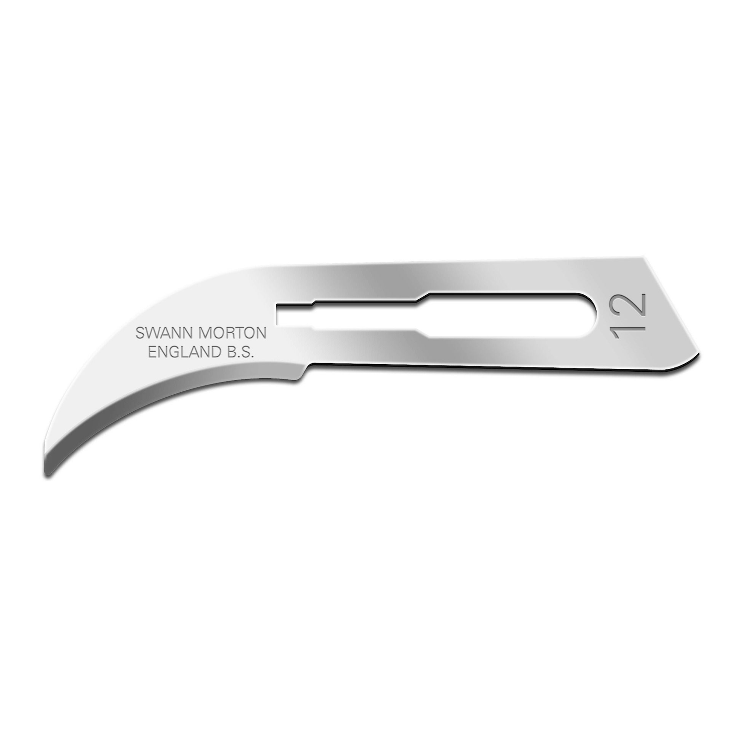 Swann Morton Carbon Steel Surgical Blades | No.12 | Sterile | Pack of 100