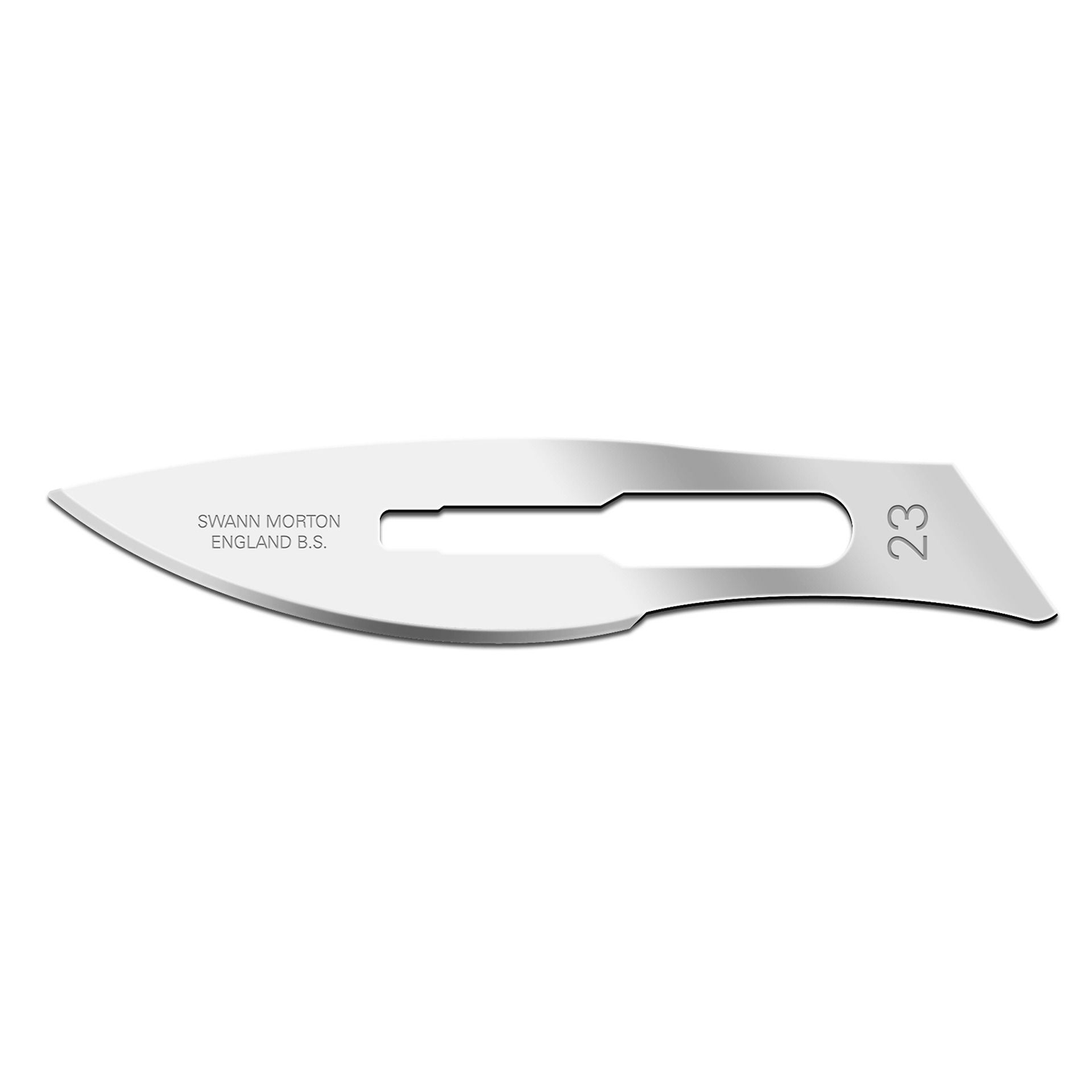 Swann Morton Carbon Steel Surgical Blades | No.23 | Sterile | Pack of 100