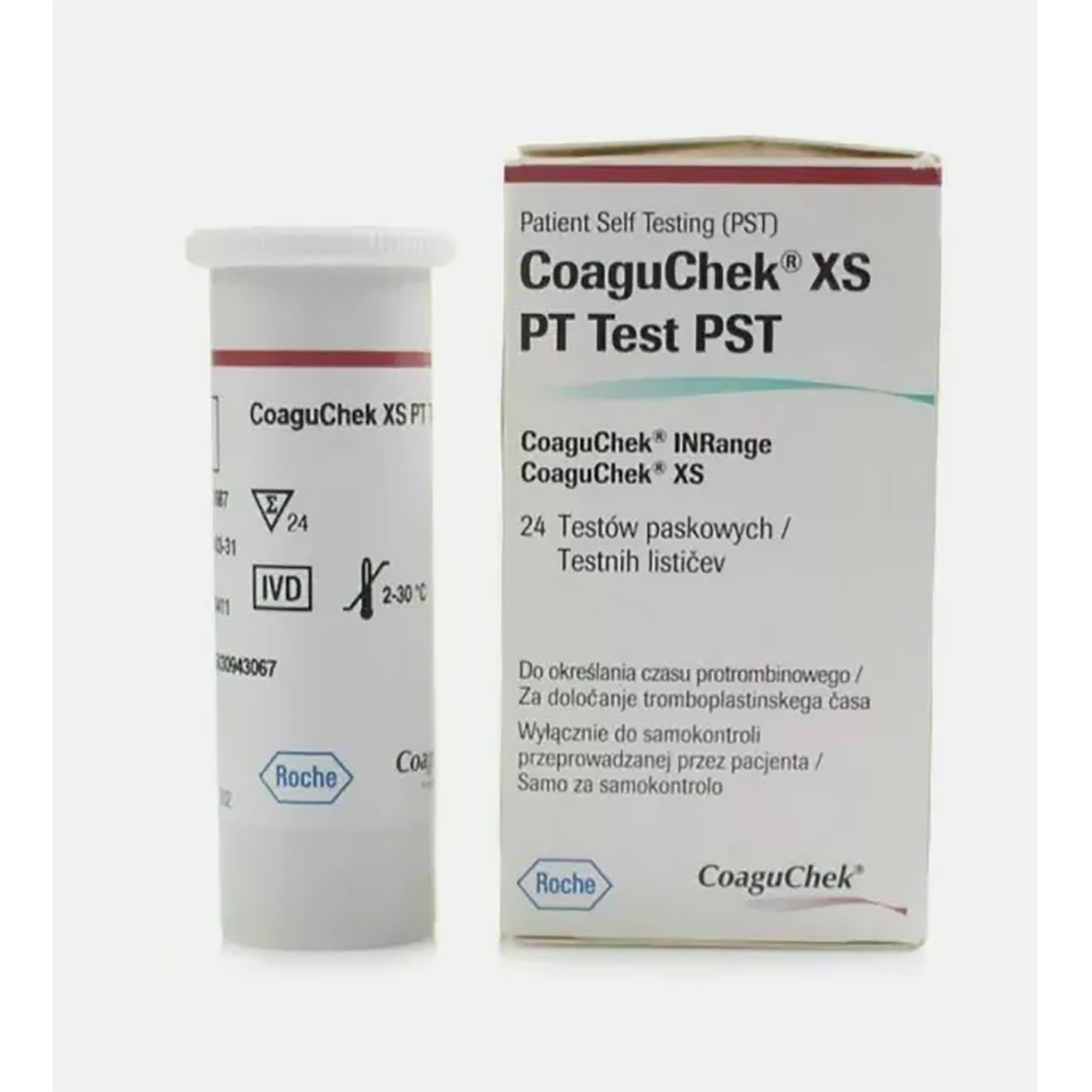 CoaguChek XS PT (PST) | Pack of 24