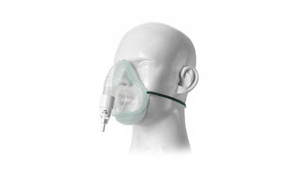 Intersurgical EcoLite Oxygen Mask | Adult | 28% Venturi Valve | White | Pack of 40 (1)