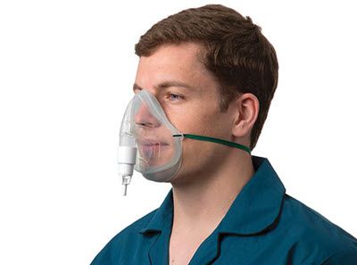 Intersurgical EcoLite Oxygen Mask | Adult | 28% Venturi Valve | White | Pack of 40