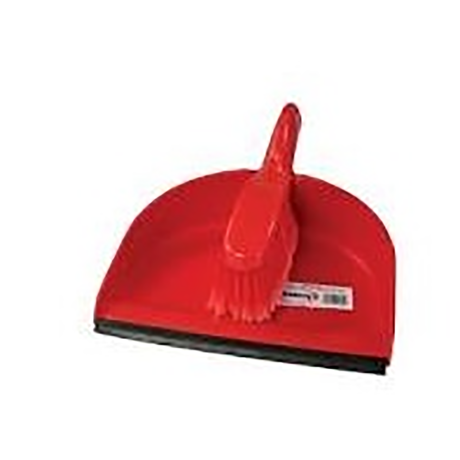 Dustpan & Brush Set | Hard Bristle | Red | Single