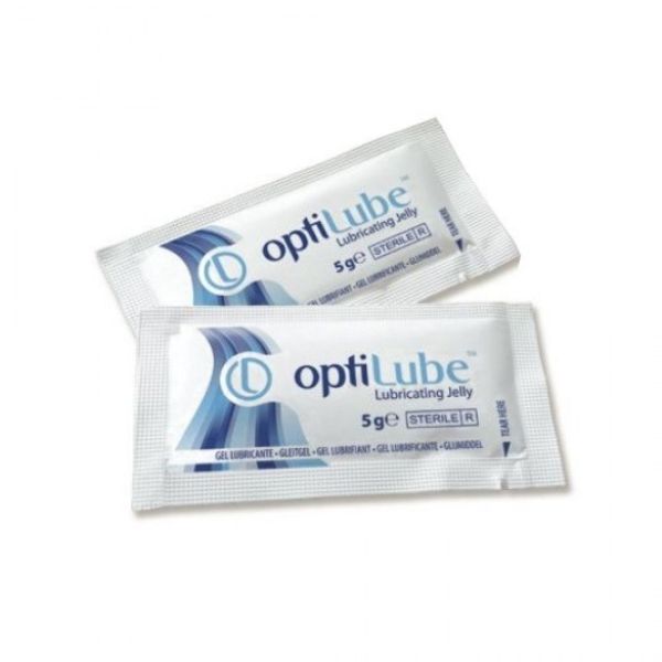 OptiLube | Lubricating Jelly | Sterile | 5g Sachet | Box of 150