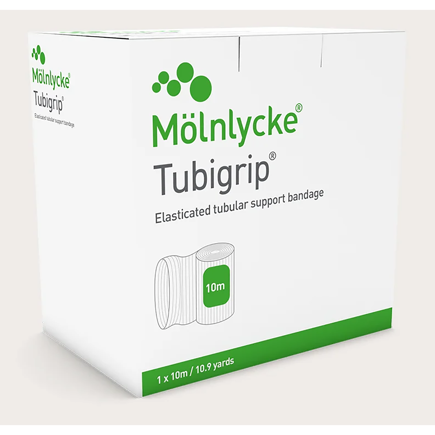 Tubigrip Multi-Purpose Elasticated Tubular Support Bandage | Natural | Size: F | 1m Roll | Case of 60 (2)