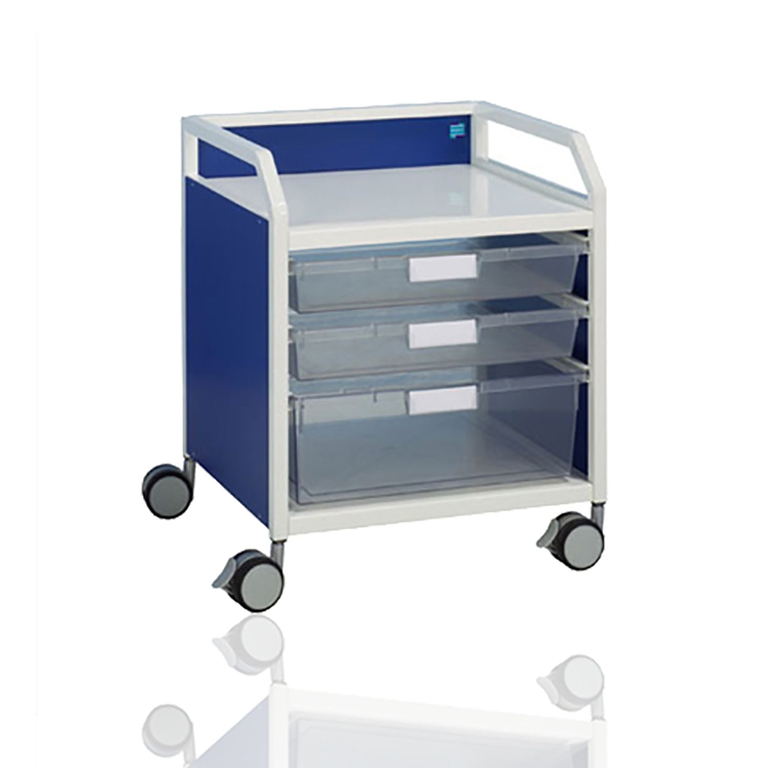 Howarth 3 Trolley with Aston Panels 615 x 520 x 445mm (HxWxD)