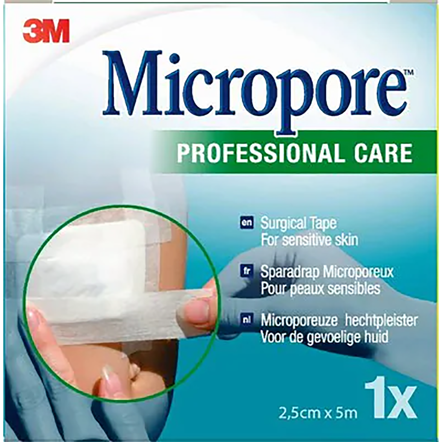 Micropore Surgical Tape | 2.5cm x 5m | Single
