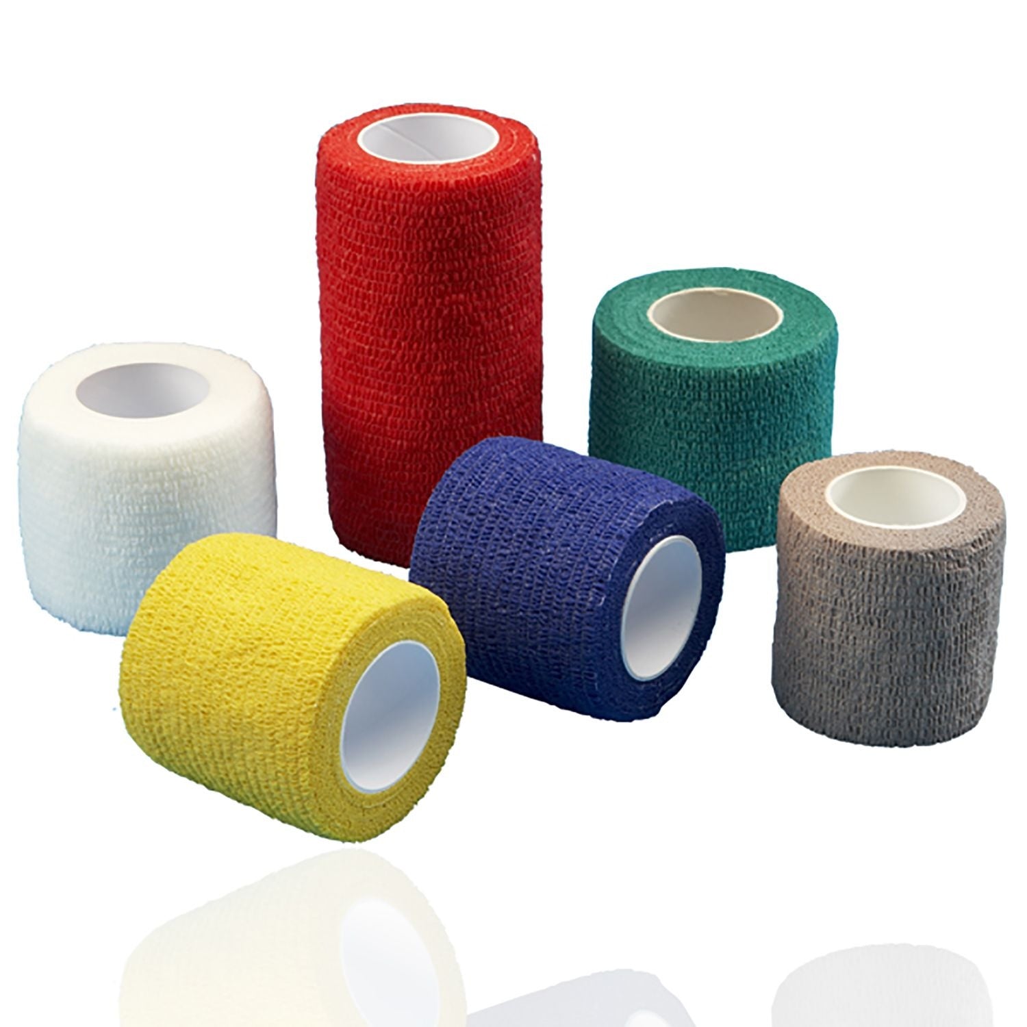 Cohesive Bandages | White | 5cm x 4.5m | Pack of 12