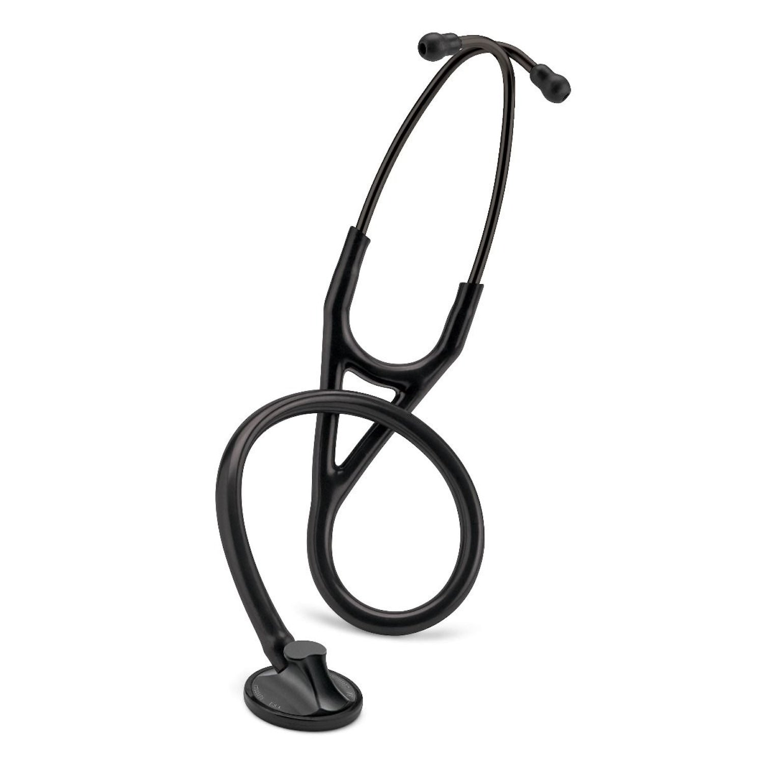 3M Littmann Master Cardiology Stethoscope | Black Edition | Black-Plated Chestpiece & Eartubes