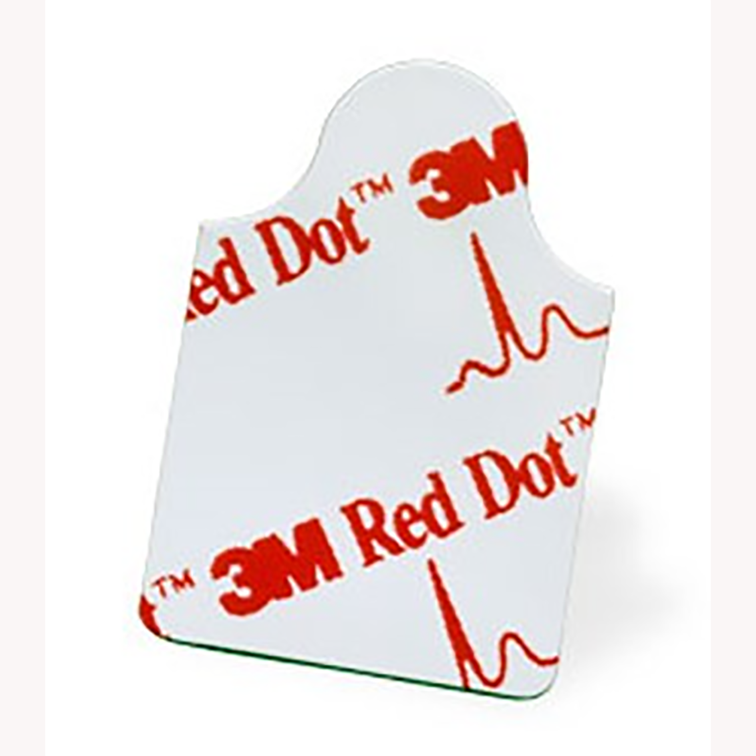 3M Red Dot Resting Electrodes | Solid Gel | Adult | 2.03 x 3.04cm | Pack of 100