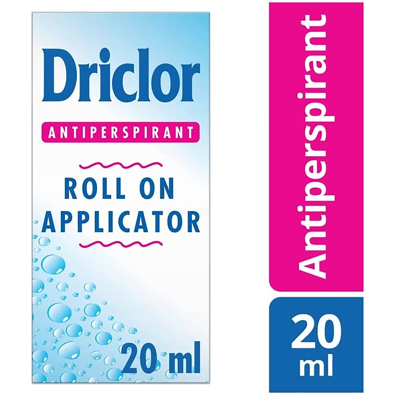 Driclor Antiperspirant Roll On Applicator | 20ml | Single