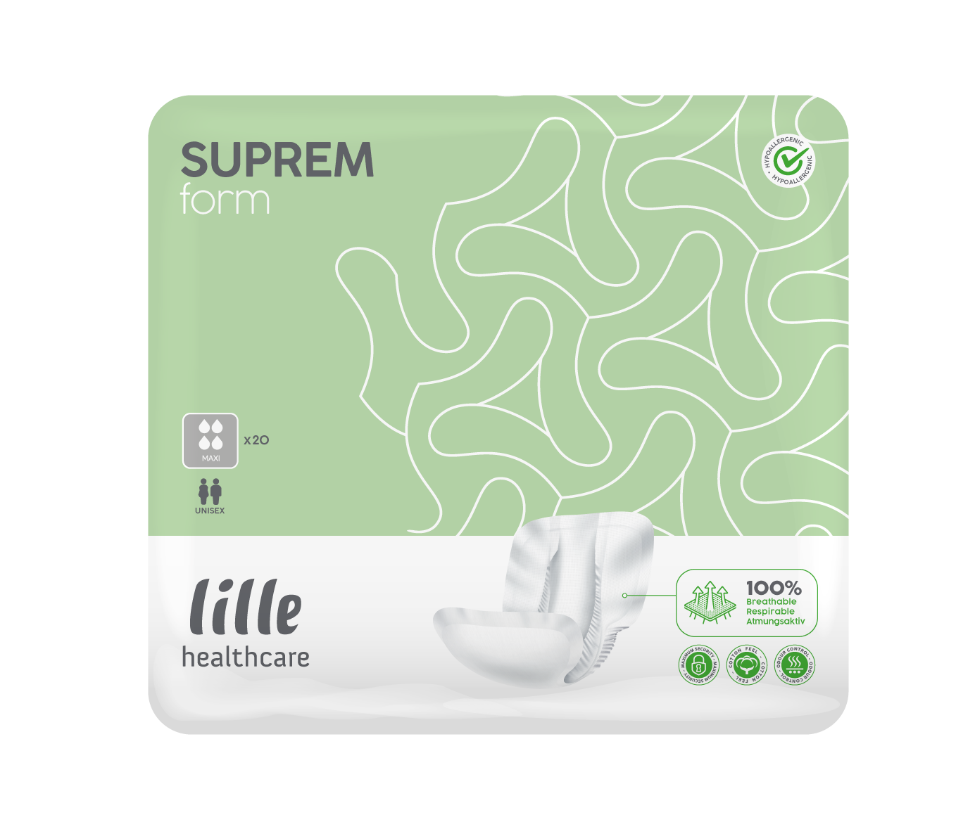 Lille Suprem Form Maxi | Pack of 20 x 4