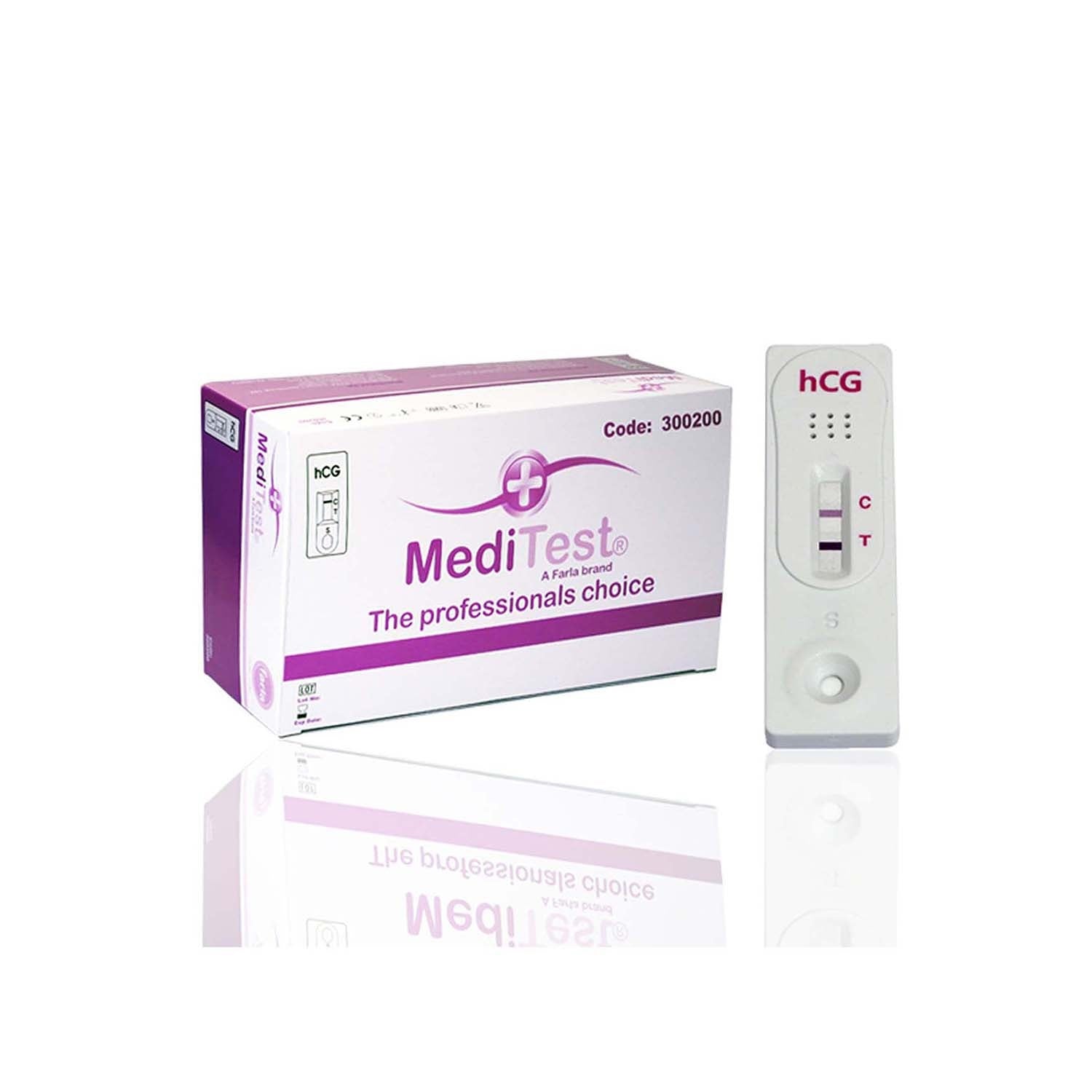 MediTest hCG Pregnancy Tests | Pack of 25