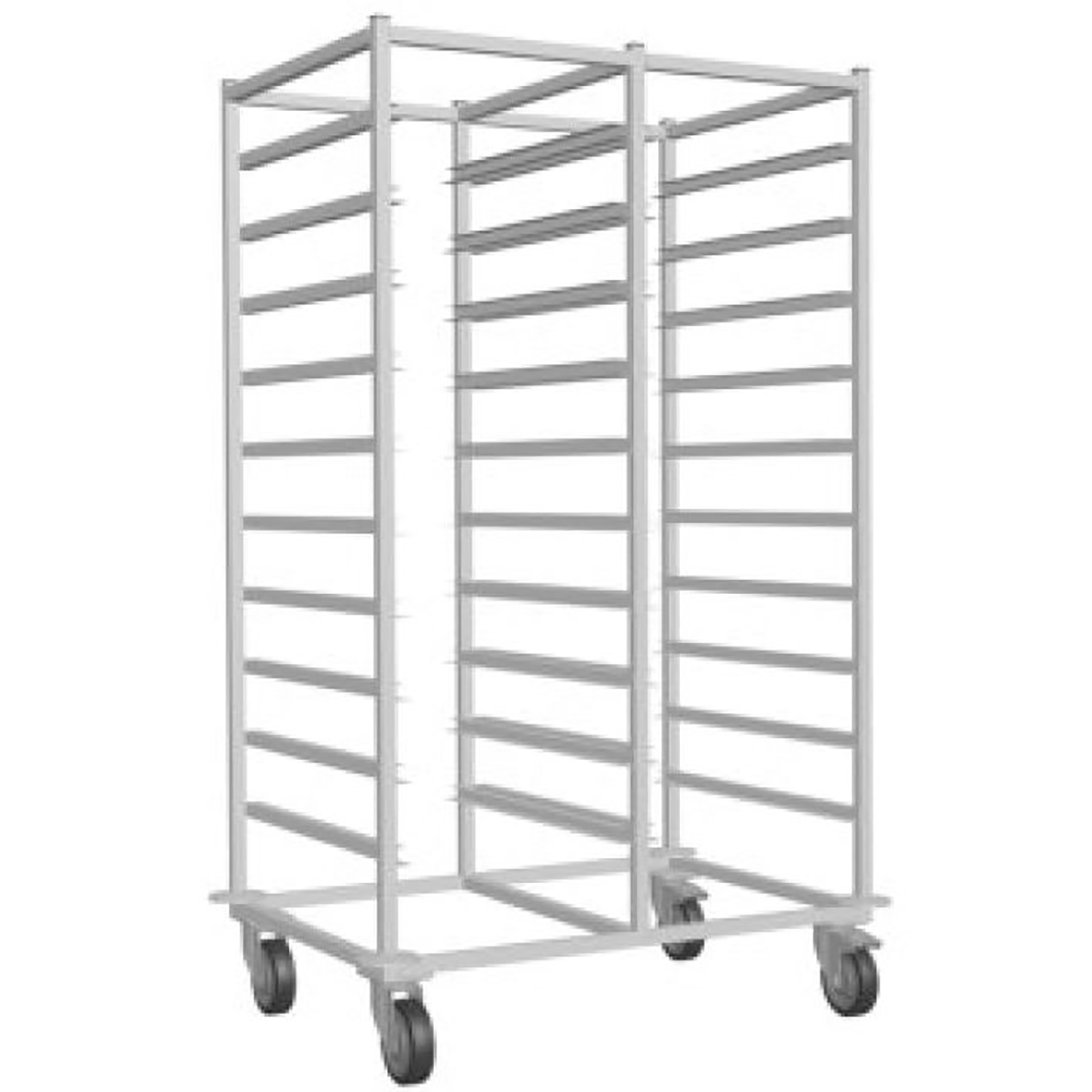 Systemed 2 Section Transport Trolley Open Frame