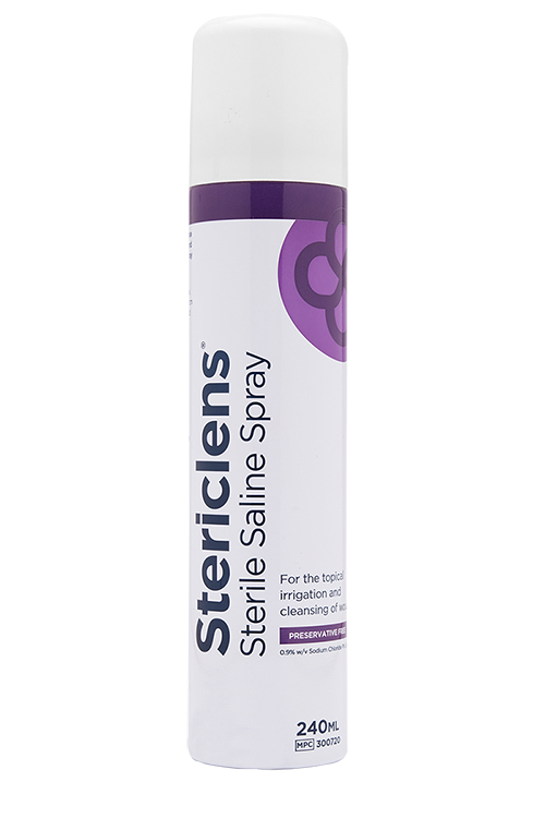 Stericlens Sterile Saline Spray | 240ml | Single