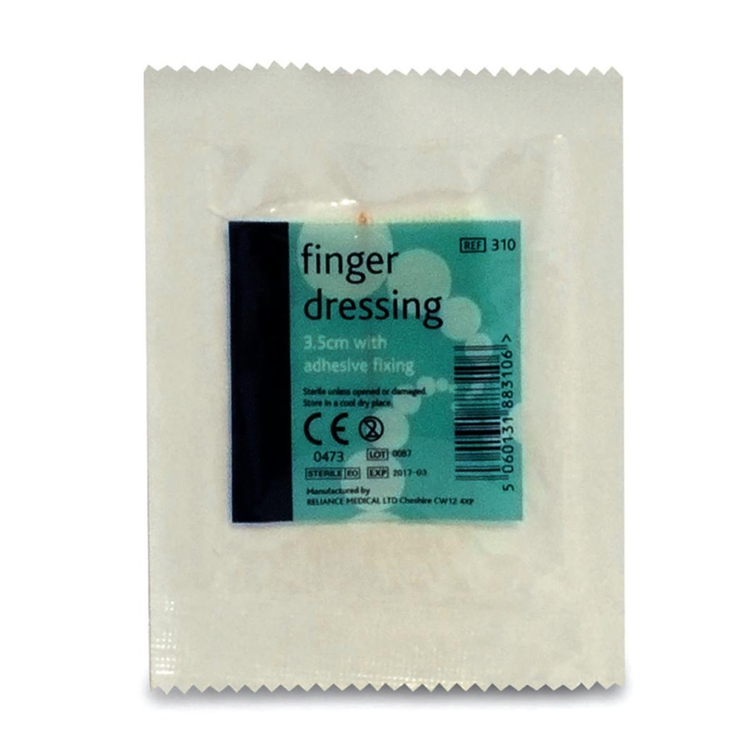 Finger Dressing | Medium | 3.5 x 3.5cm | Single