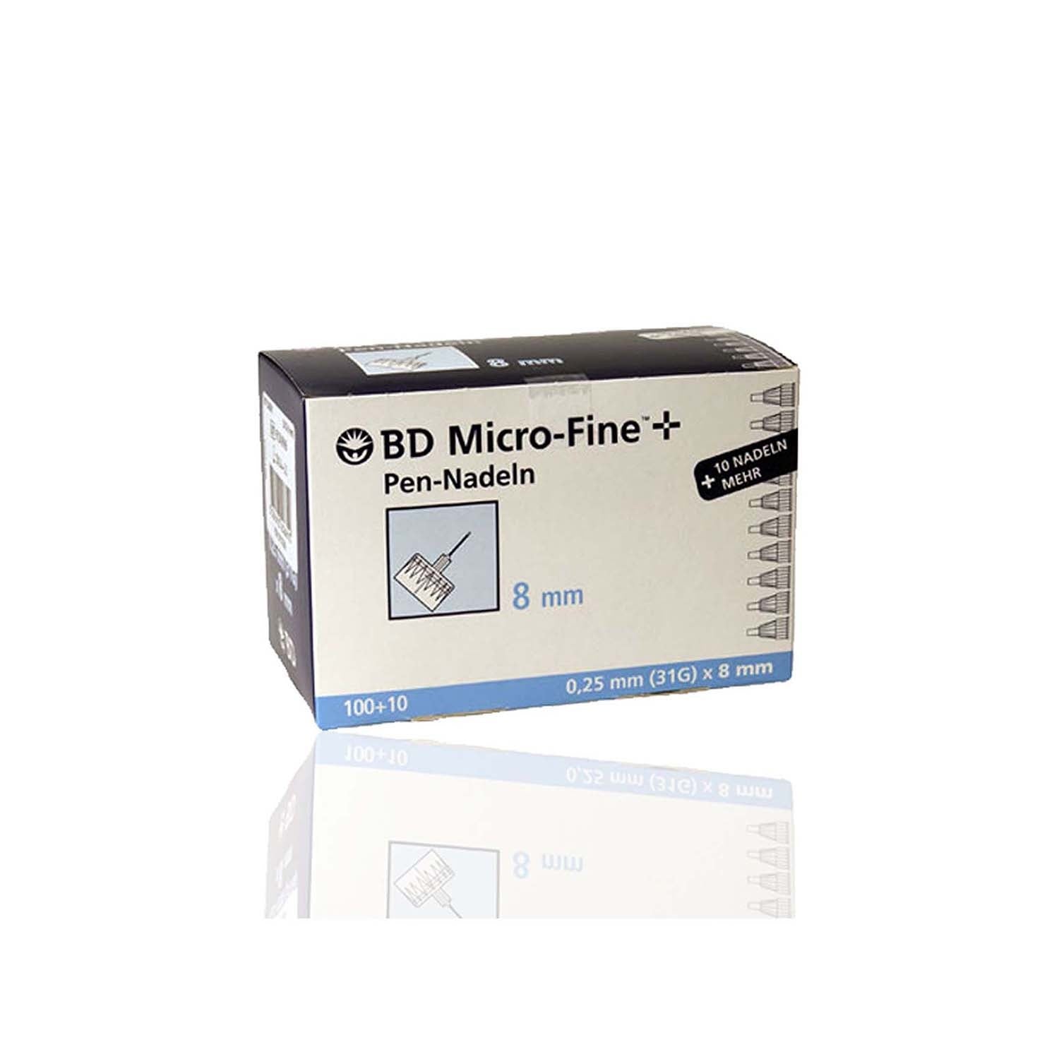 BD Microfine Pen Needle | 31G x 8mm | Pack of 100 (2)