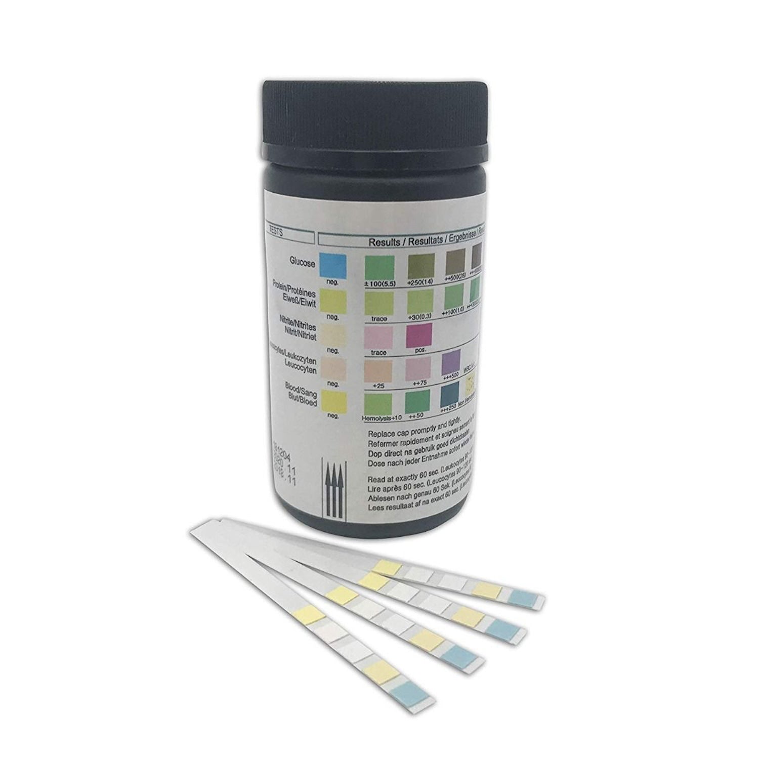 econoTest Urinalysis Reagent Strips | 5 Parameter  | Pack of 50 | Short Expiry Date