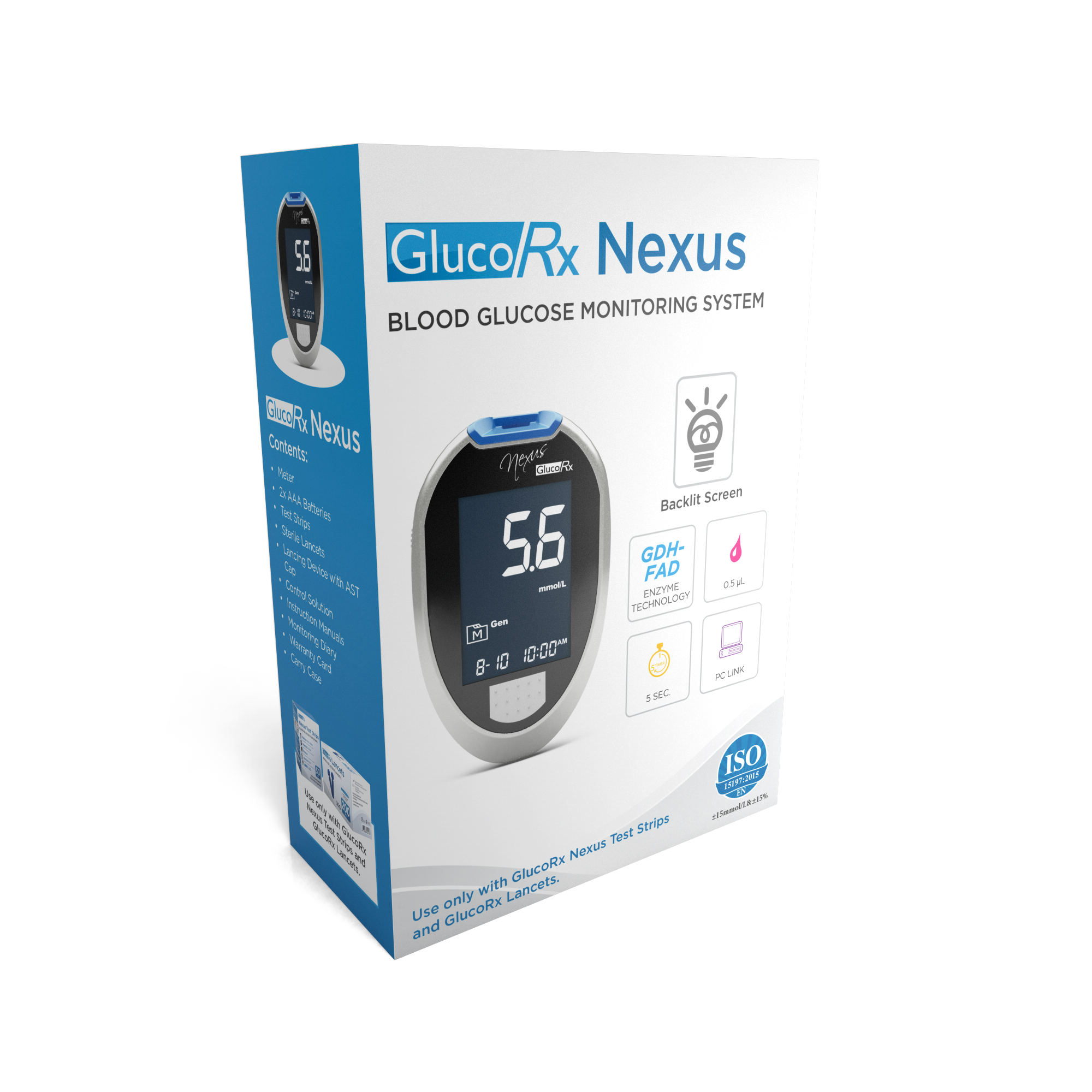 GlucoRx Nexus Meter