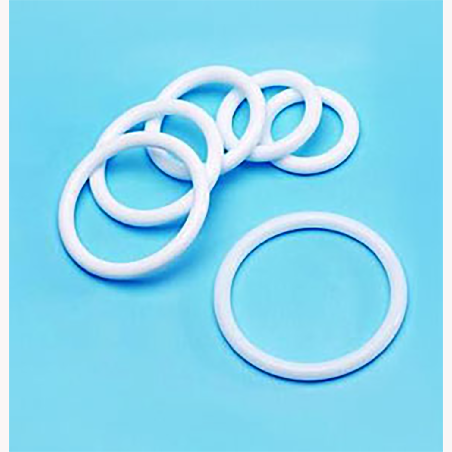 Rubber White Ring Passery Silicone, Thickness: 1.5 mm at best price in Noida