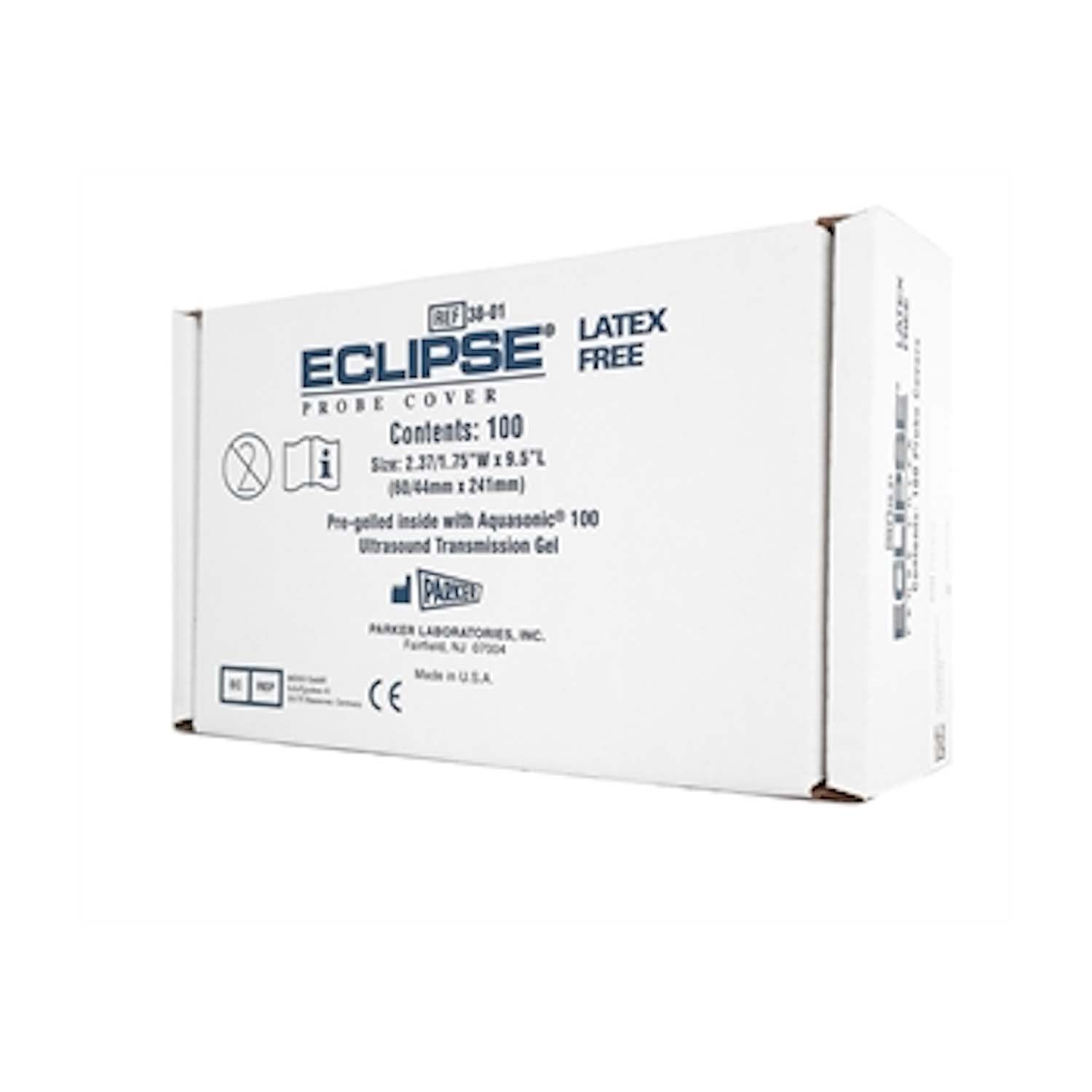 Parker Eclipse Probe Covers | Latex Free | Pre-gelled | Pack of 100 (1)