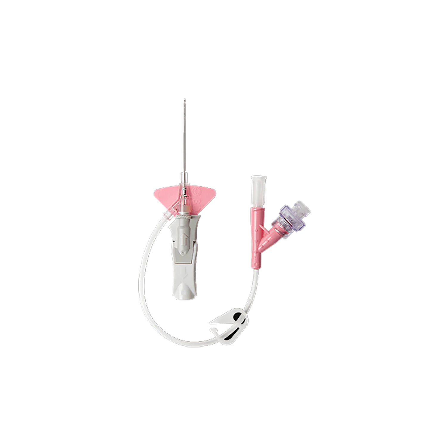 BD Nexiva Closed IV Catheter System Dual Port | Pink x 20G x 1.25" | Pack of 80 (20 x 4) (1)