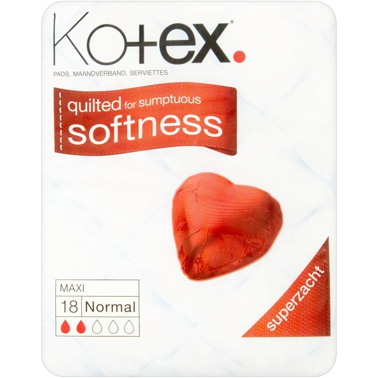 Kotex Sanitary Towel Normal Maxi | Pack of 18