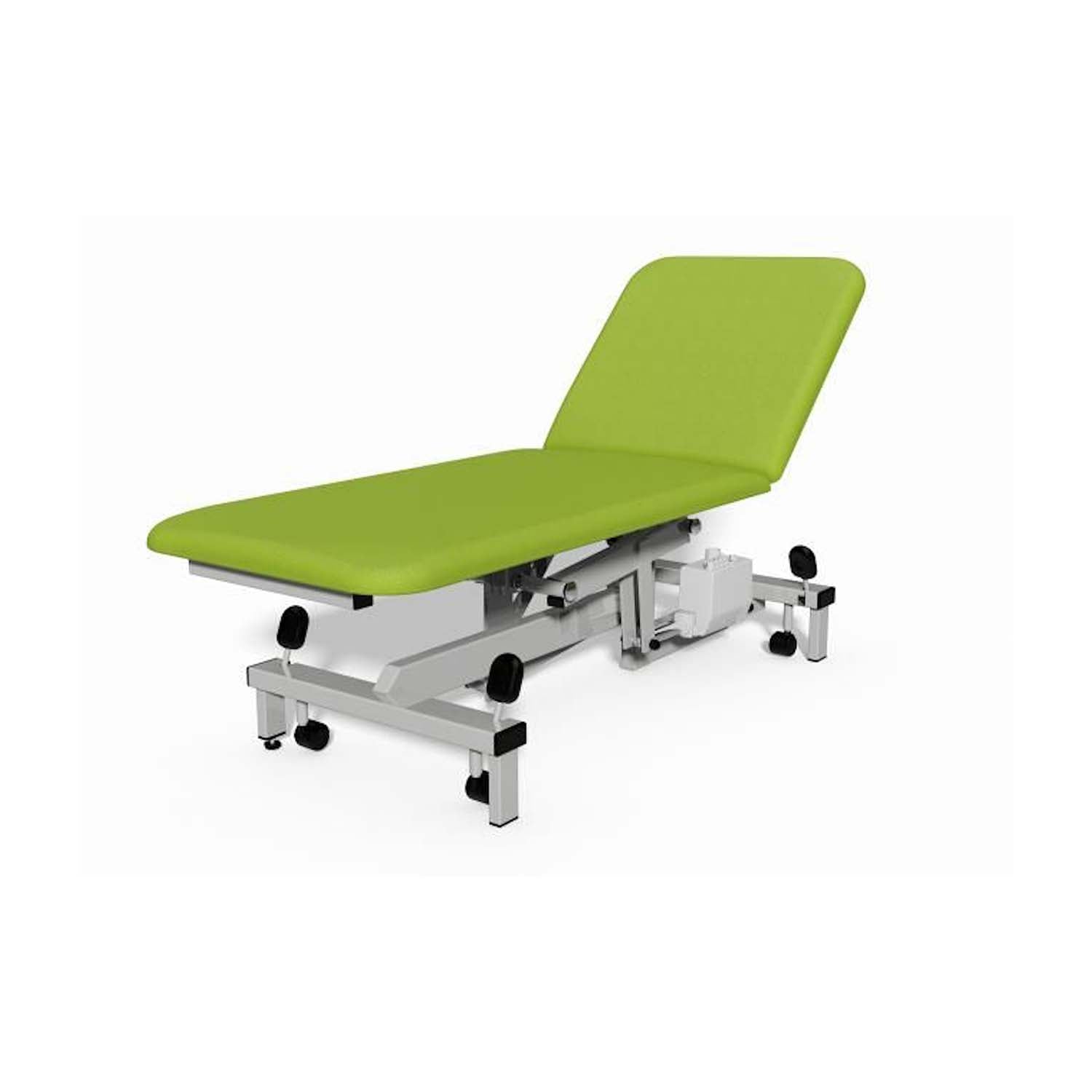 Plinth 2000 Model 502 Examination Couch | Hydraulic | Citrus Green
