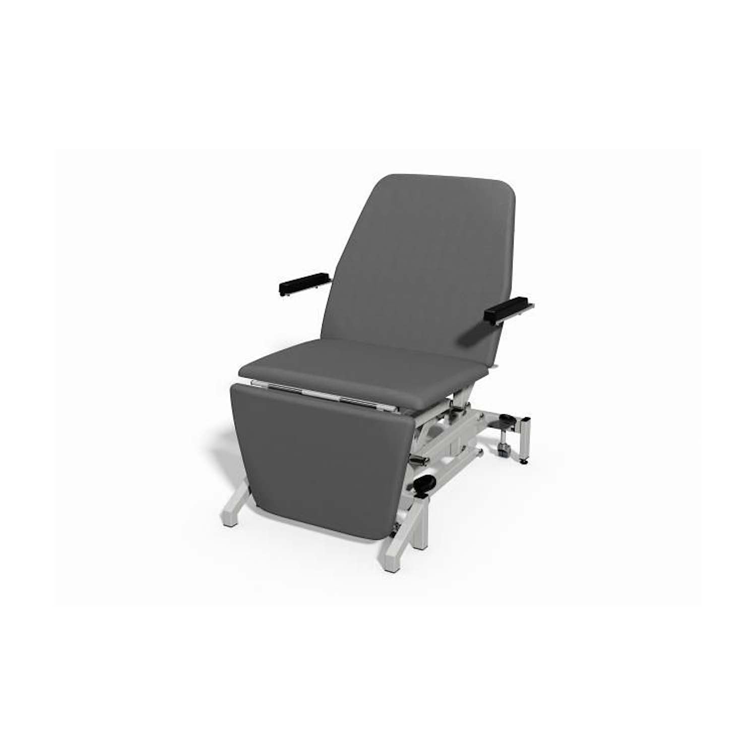 Plinth 2000 Model 50CT Tilting Bariatric Podiatry Chair | Battleship