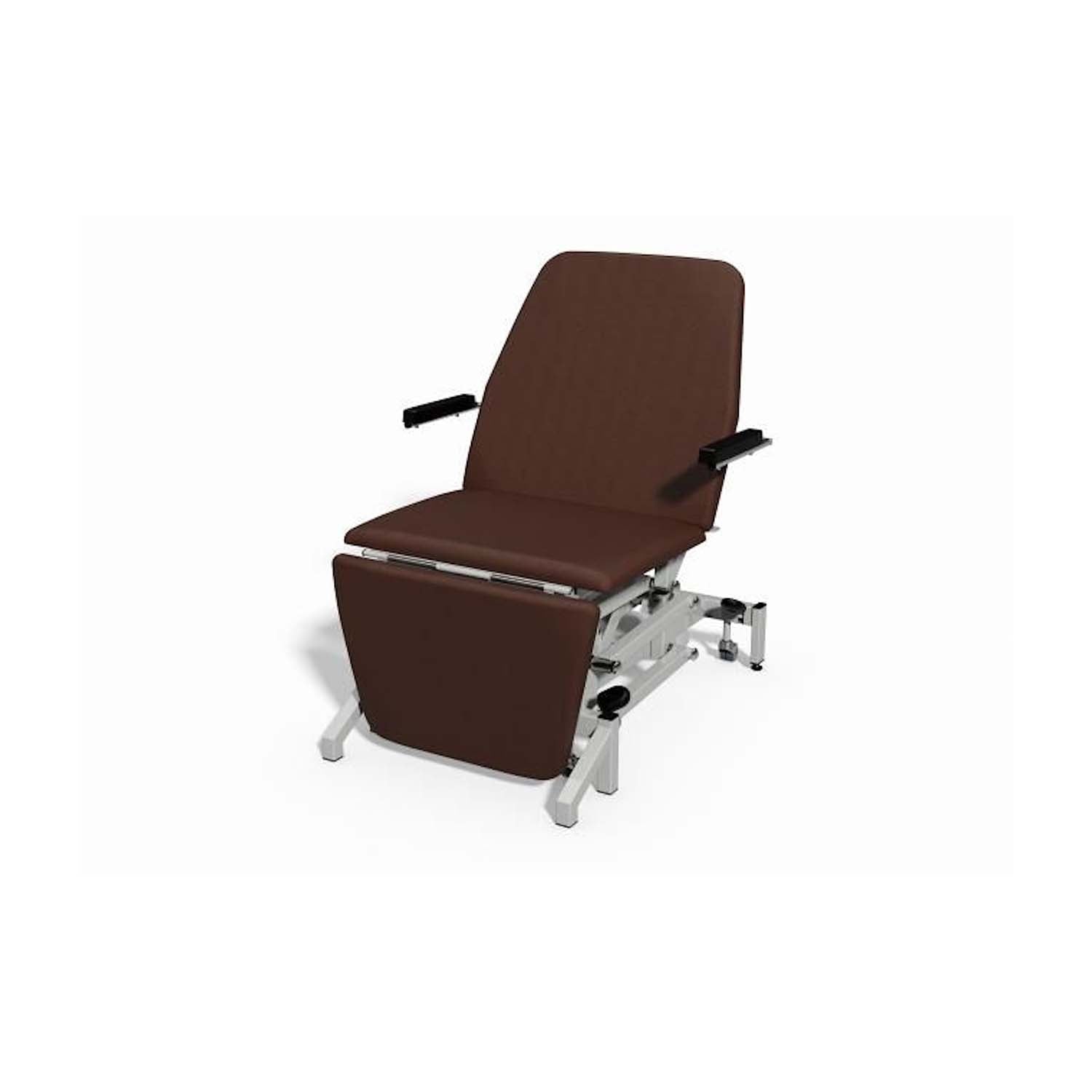 Plinth 2000 Model 50CT Tilting Bariatric Podiatry Chair | Cocoa