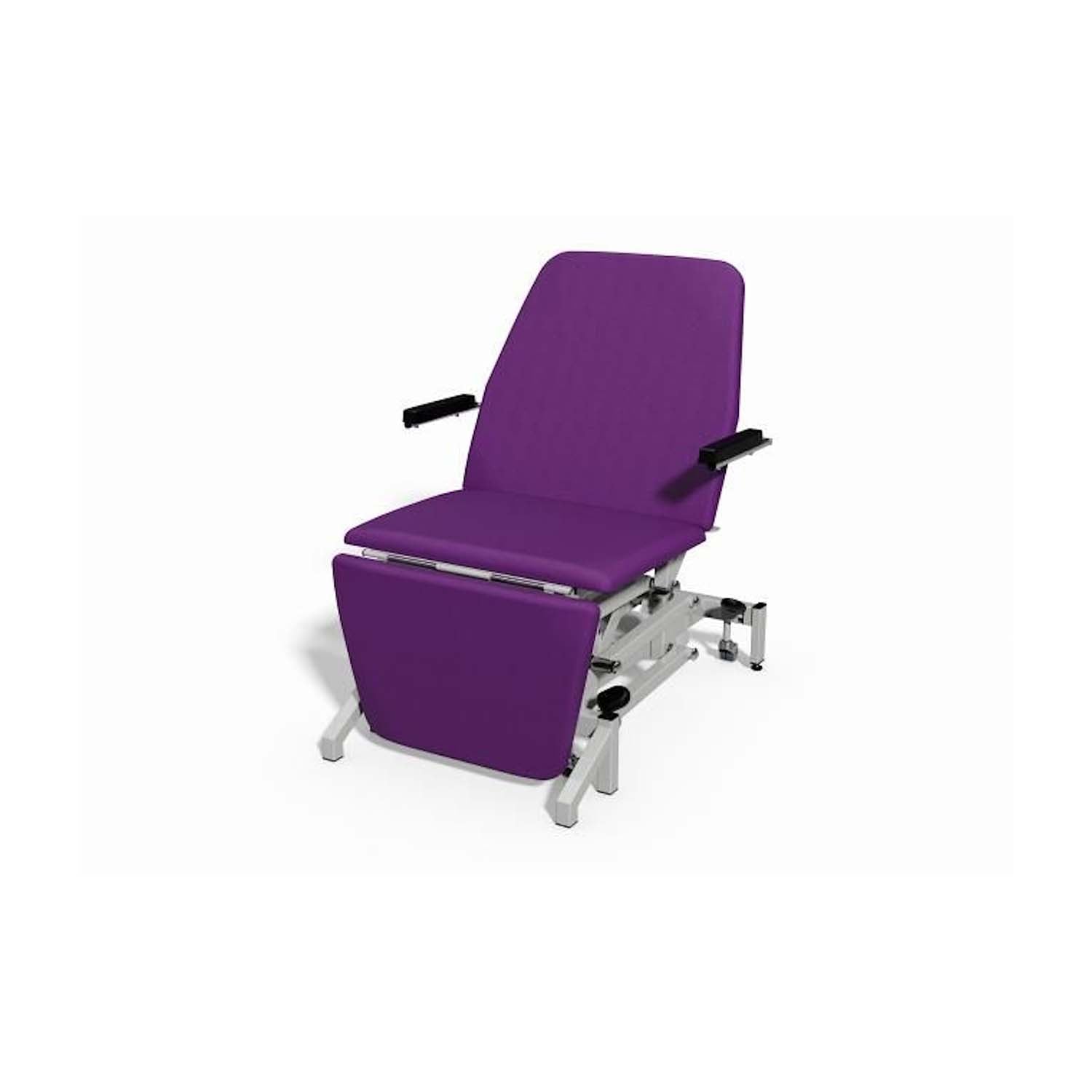 Plinth 2000 Model 50CT Tilting Bariatric Podiatry Chair | Grape