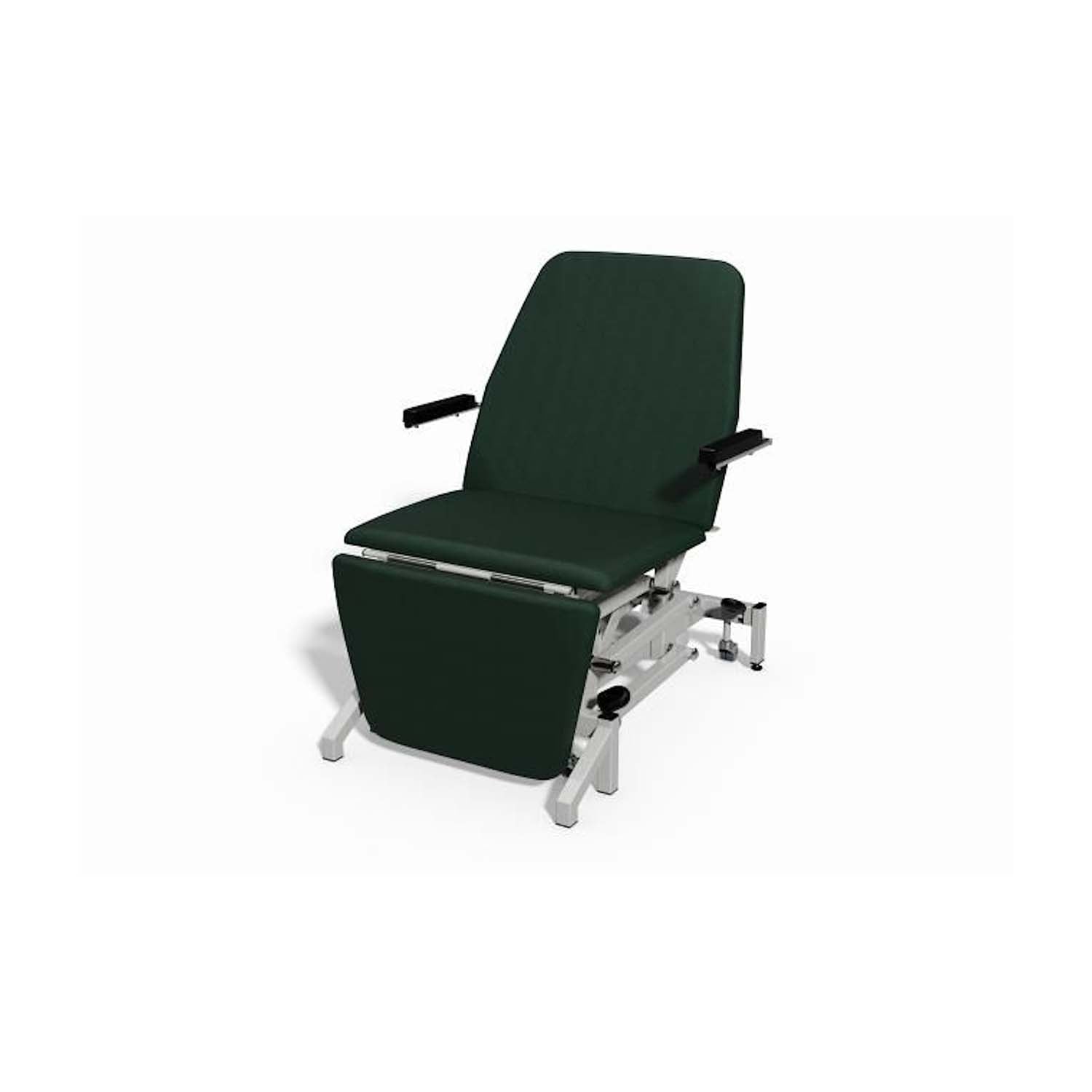 Plinth 2000 Model 50CT Tilting Bariatric Podiatry Chair | Rainforest