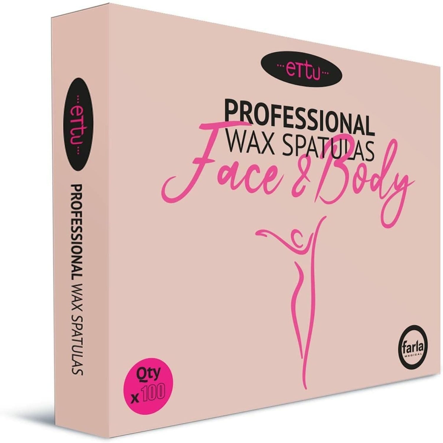 Madamn Professional Wax Spatulas | Pack of 100 (1)