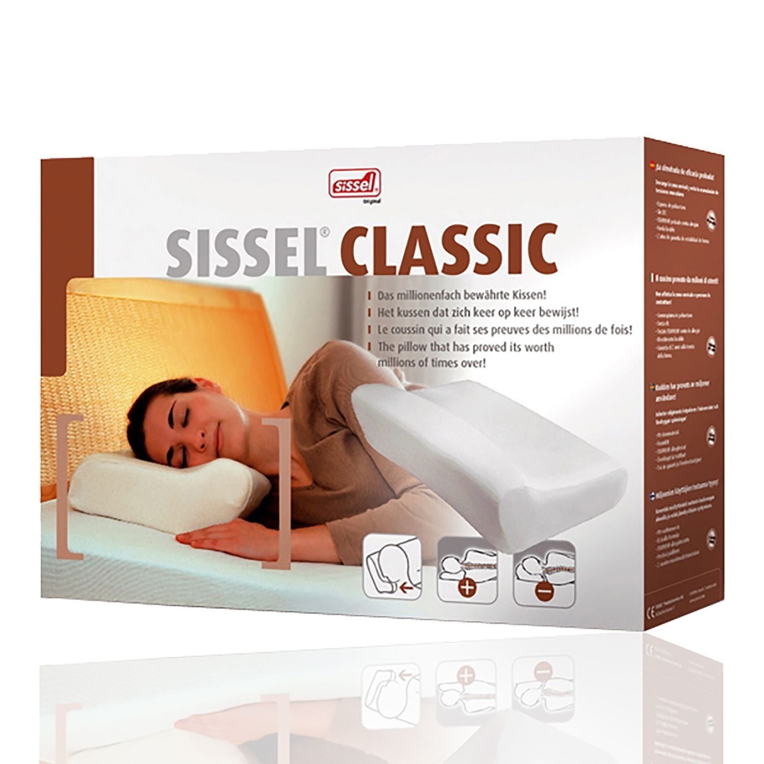 Sissel Velour Classic Orthopaedic Pillow Cover