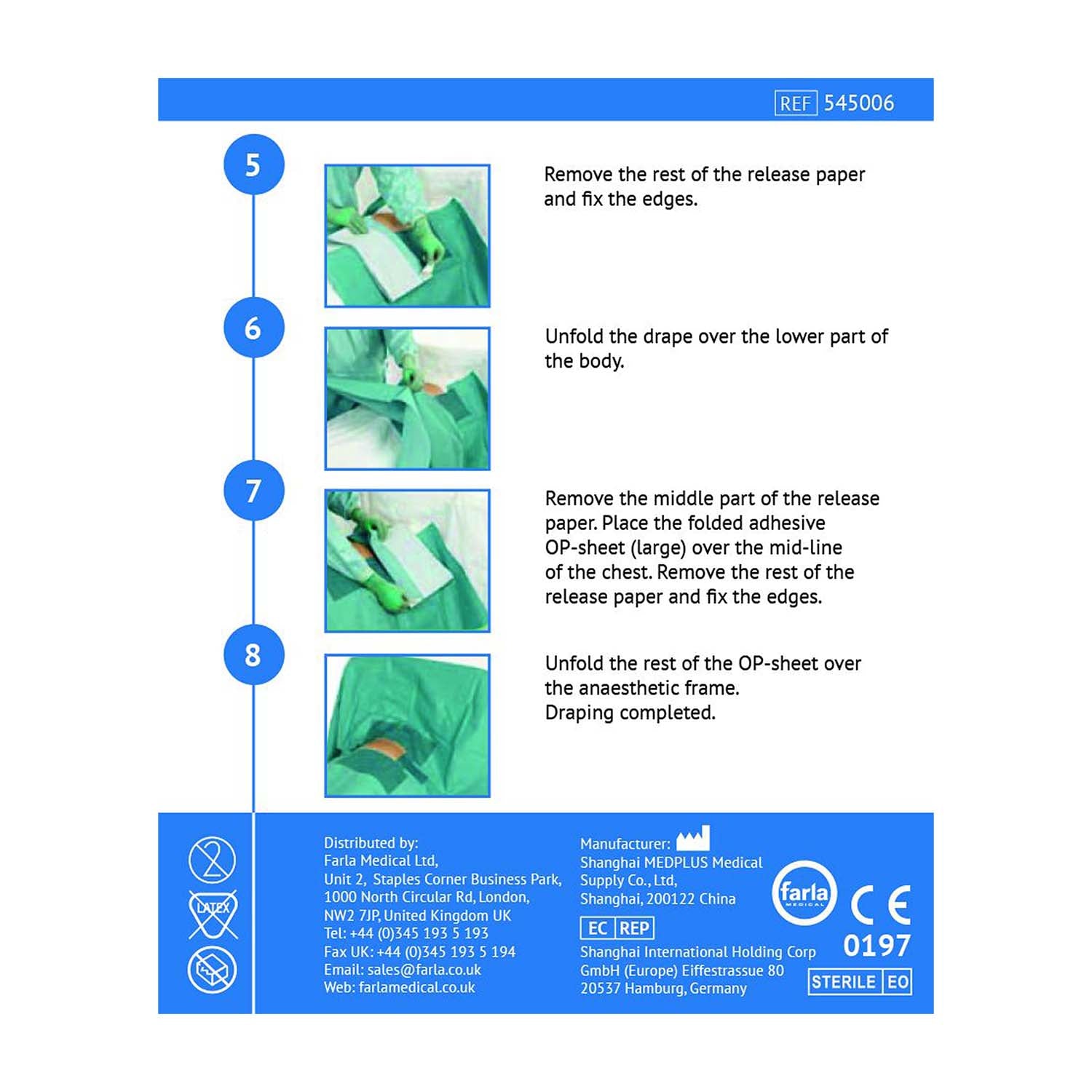 MediDrape Utility Drape | 75 x 90cm | Sterile | Pack of 40 (4)