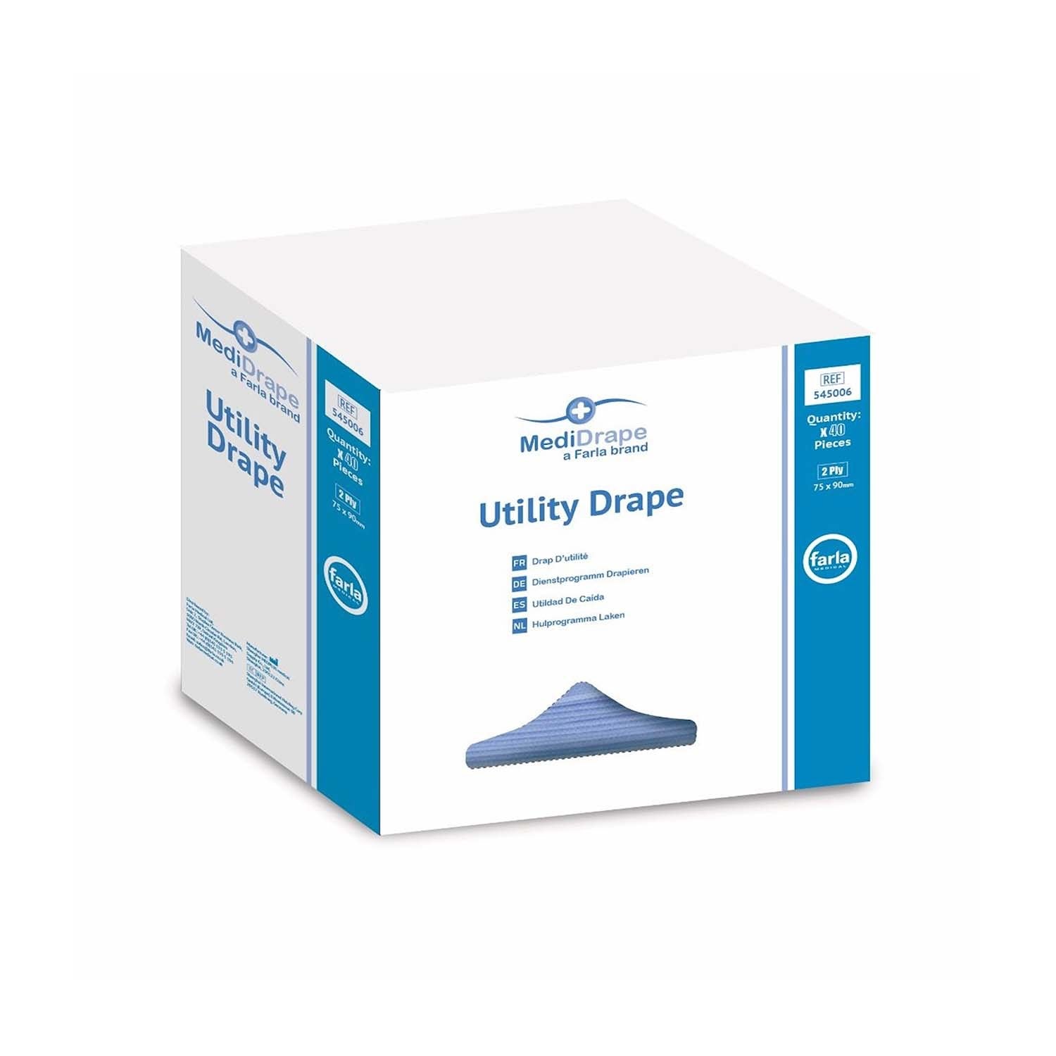 MediDrape Utility Drape | 75 x 90cm | Sterile | Pack of 40 (2)