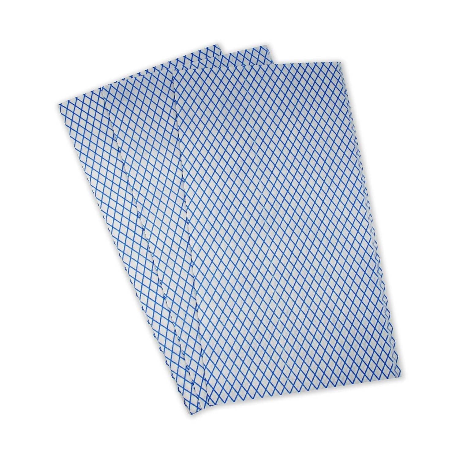 KleenMe Super Absorbent  Cloths | Blue | Pack of 10