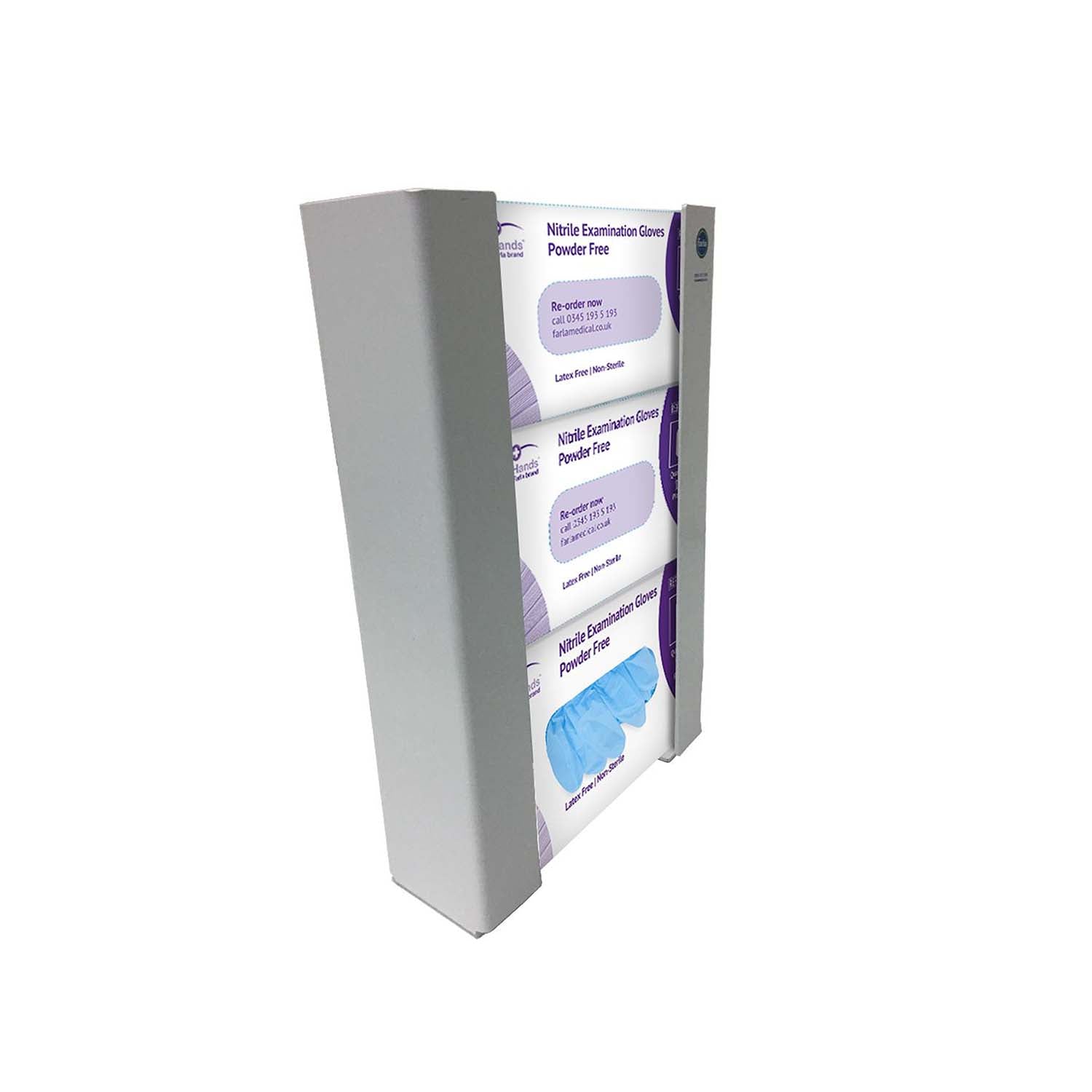 Farla Triple Glove Box Dispenser | 400 x 245 x 80mm (1)