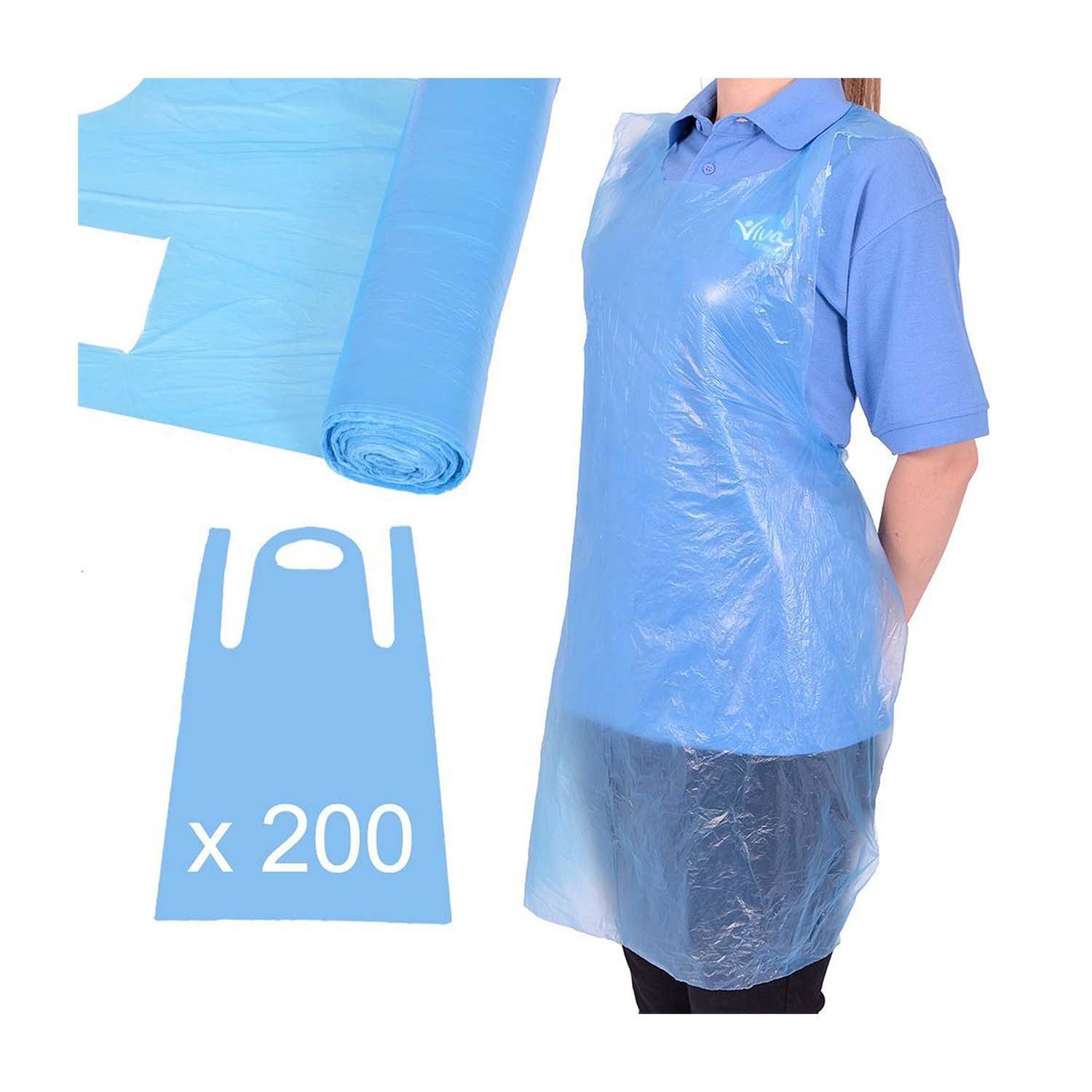 KleenMe Disposable Aprons Roll | Virgin LDPE | Pack of 200 (5)