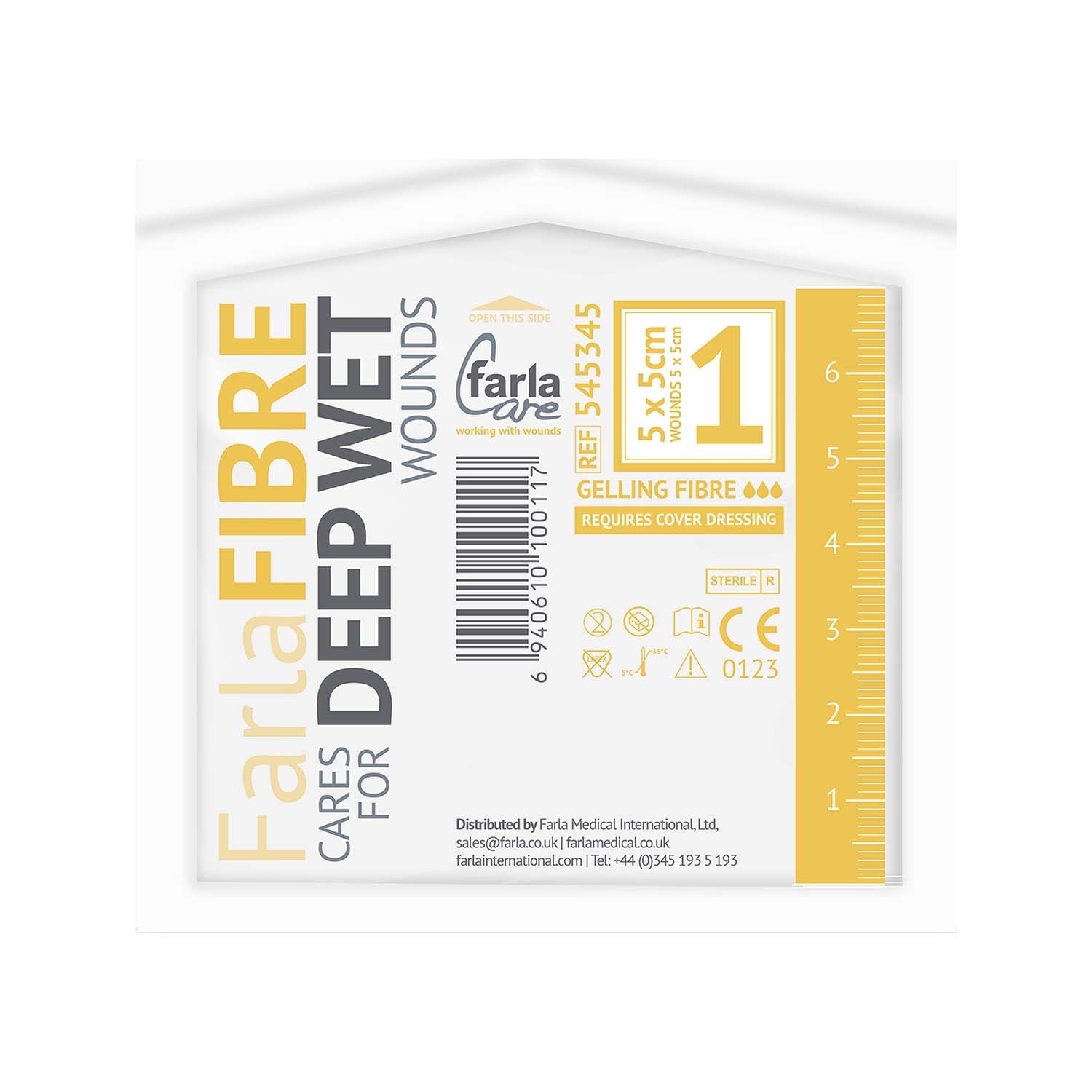 FarlaFIBRE Gelling Fibre | 5 x 5cm | Pack of 5 (2)