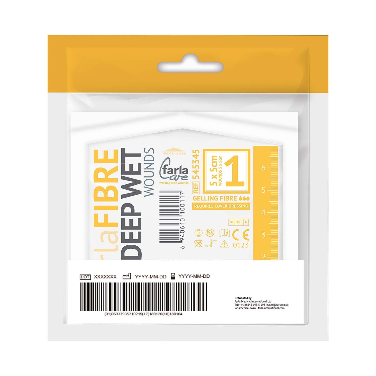 FarlaFIBRE Gelling Fibre | 5 x 5cm | Pack of 5 (1)