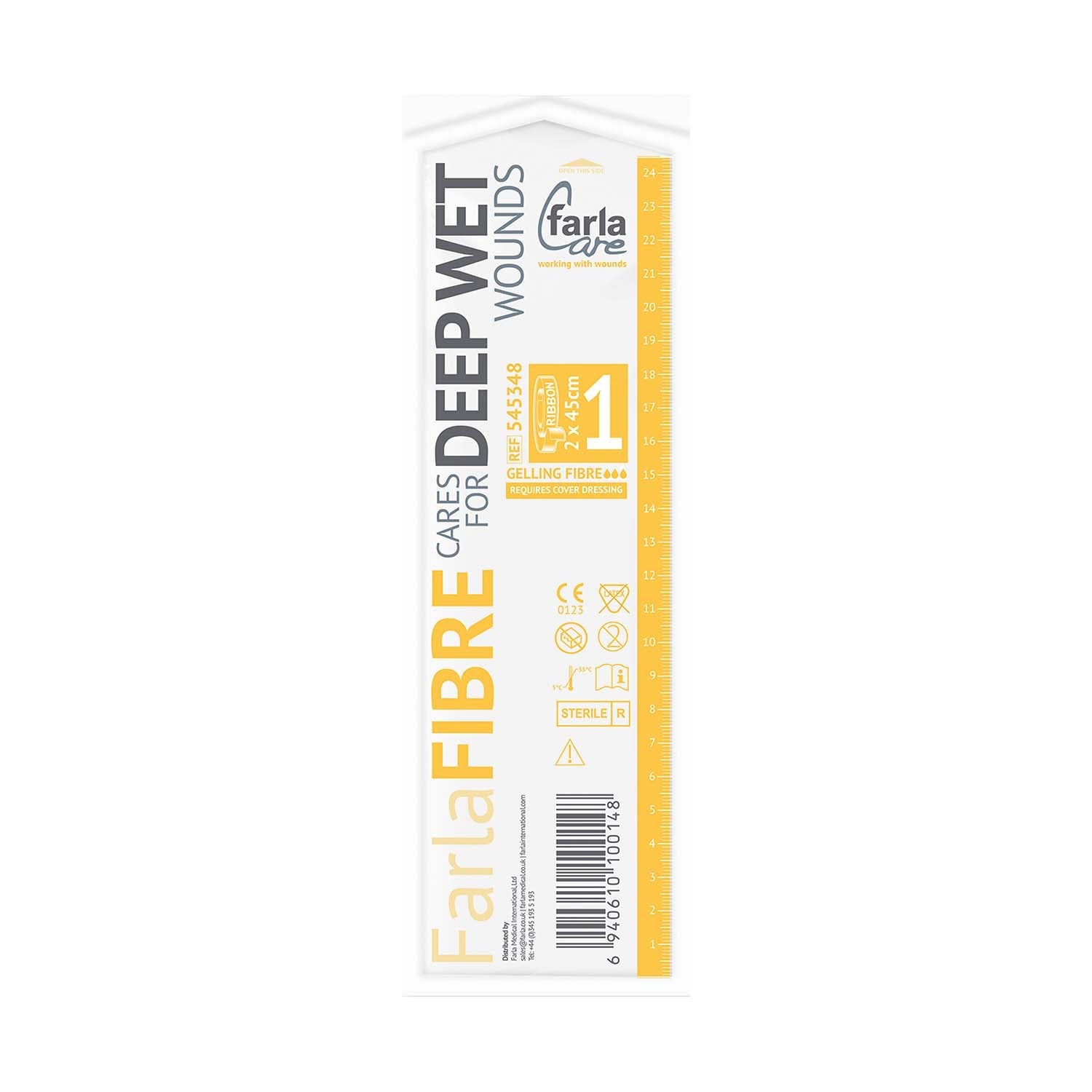 FarlaFIBRE Gelling Fibre | 2 x 45cm | Ribbon | Pack of 5 (2)